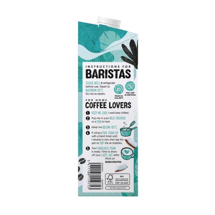Alpro Coconut Barista Pro - 1LTR — additional view | Addtocart Dubai UAE