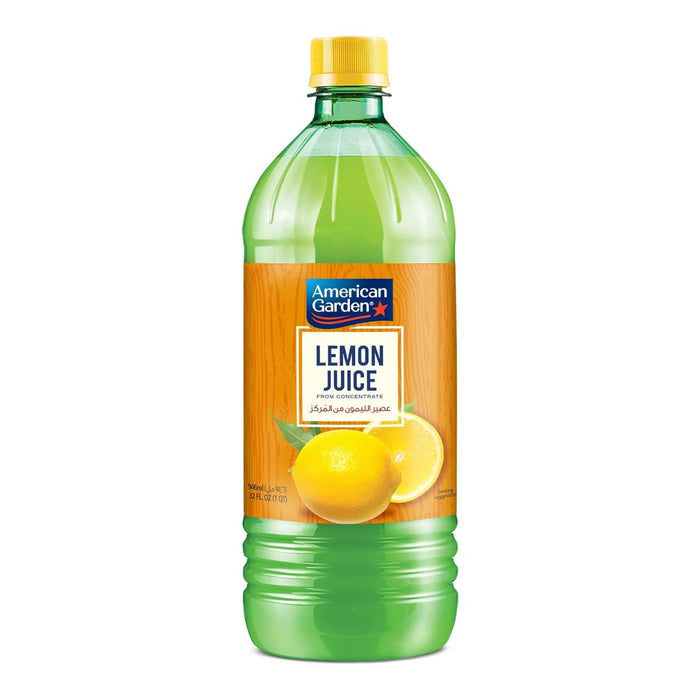 American Garden Lemon Juice - 946ML