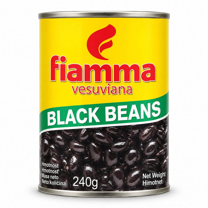Fiamma Black Beans, Italy - 400G