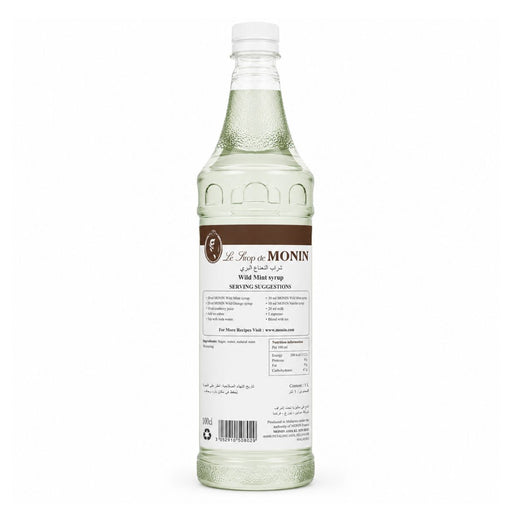 Monin Wild Mint Syrup, PET Bottle - 1LTR — additional view | Addtocart Dubai UAE