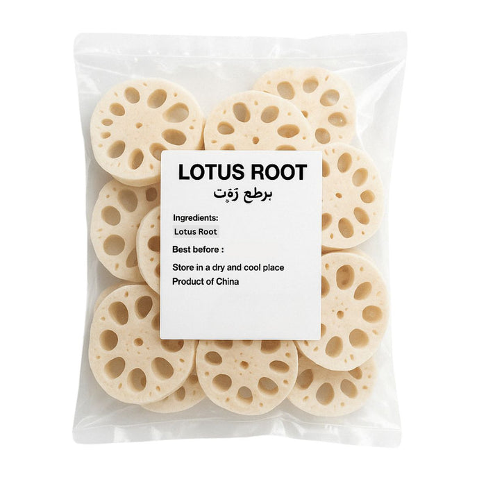 QING Lotus Root Renkon Sliced - 500G