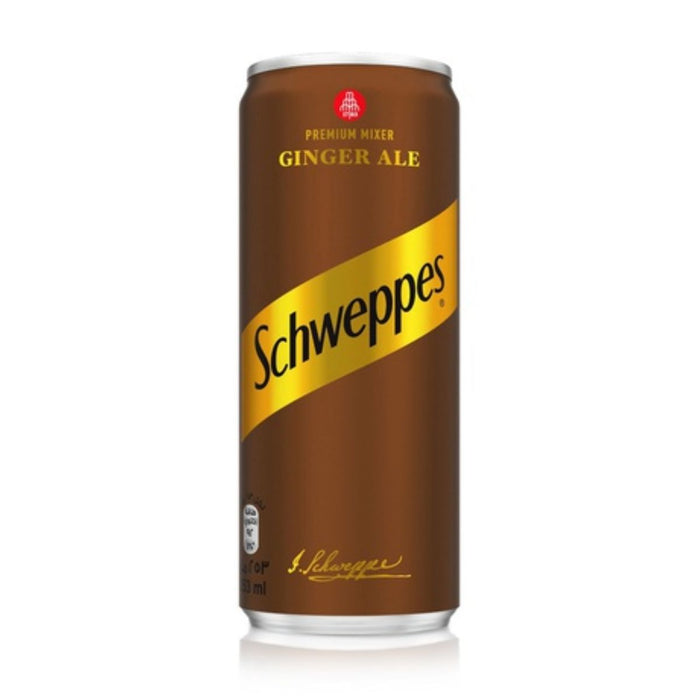 Schweppes Ginger Ale Soft Drink - 24 X 300ML