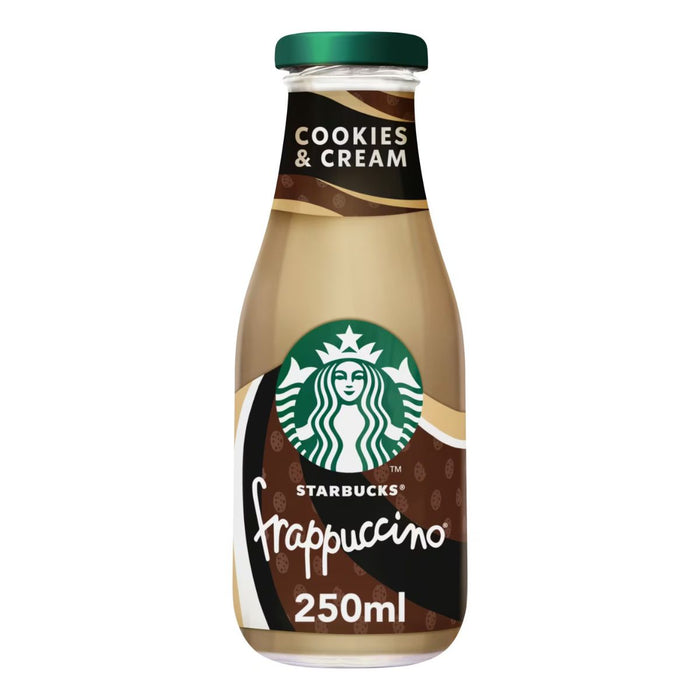 Starbucks Frappuccino Cookies & Cream Bottles - 8 X 250ML — additional view | Addtocart Dubai UAE