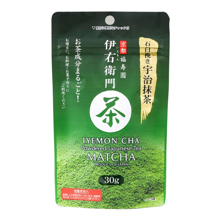 Ujinotsuyu Iyemon Cha Matcha Japan 30G UAE