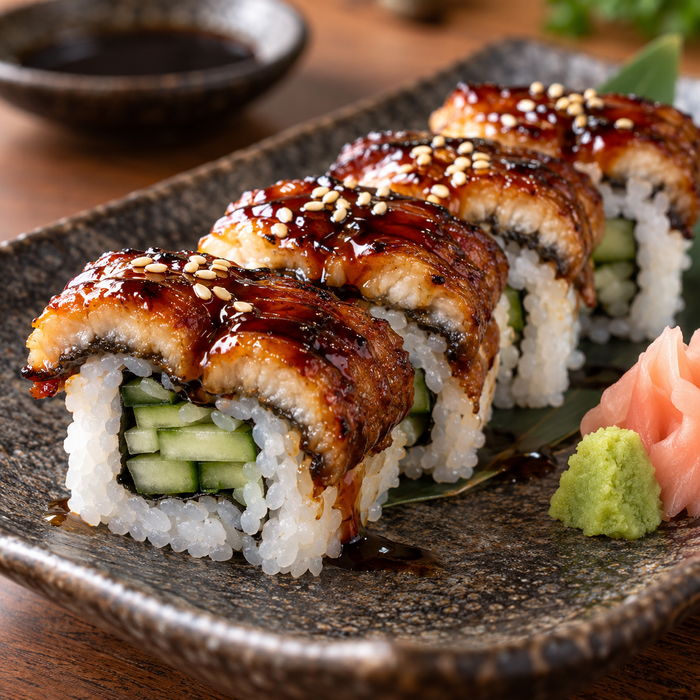GGFT Unagi Roasted Eel - 255G - serving suggestion 05
