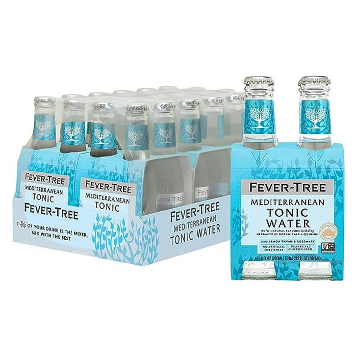 Fever Tree Mediterranean Tonic Water - 24x200ml