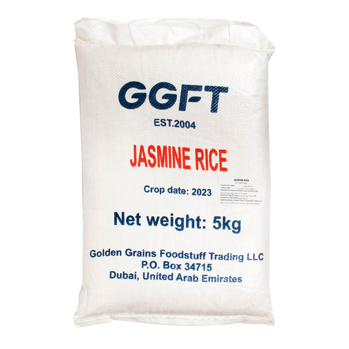 GGFT White Jasmine Rice, Vietnam - 5KG