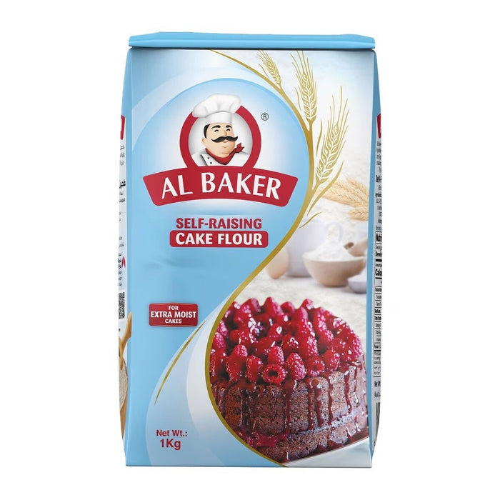 Al Baker Self-Raising Cake Wheat Flour - 1KG