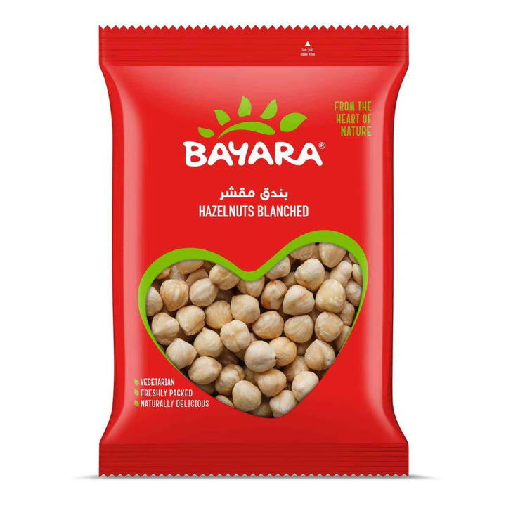 Bayara Hazelnut Skinless, Blanched - 1KG front product image | SKU NUTS-471066