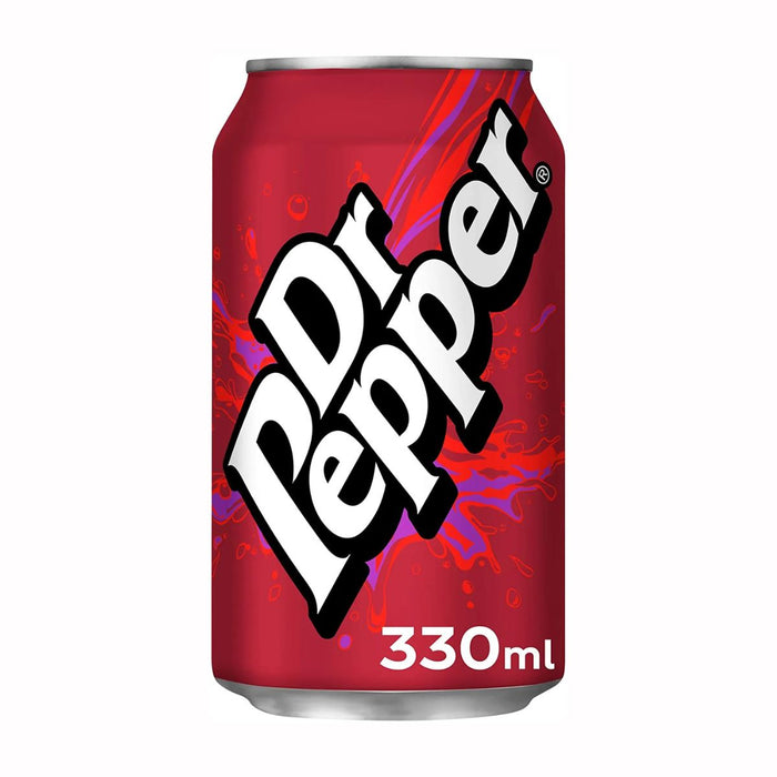 Dr Pepper Soft Drink, USA - 24 X 330ML