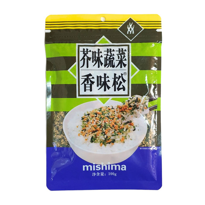 Mishima Wasabi Flavored Furikake, CHN - 100G