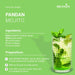 Monin Pandan Syrup 700ML front view UAE