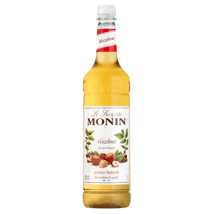 Monin Hazelnut Syrup PET, France  - 1LTR