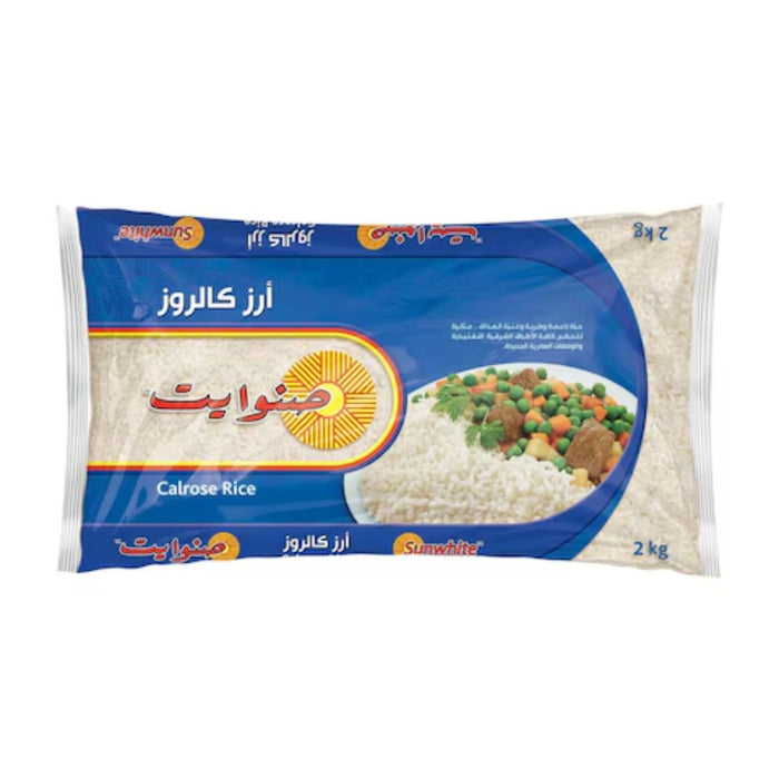 Sunwhite Calrose Rice - 2KG