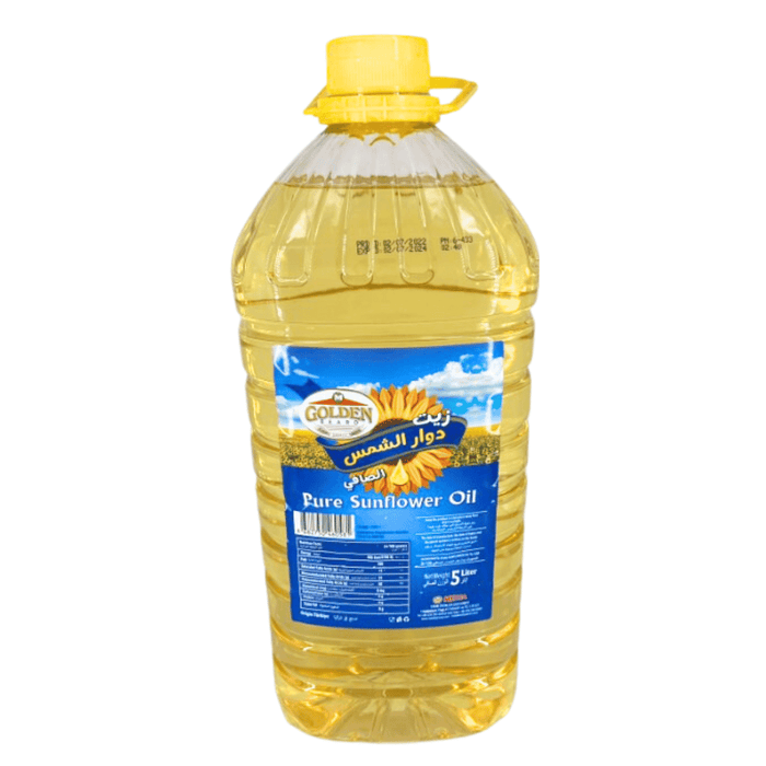 Golden Beard Pure Sunflower Oil - 5LTR