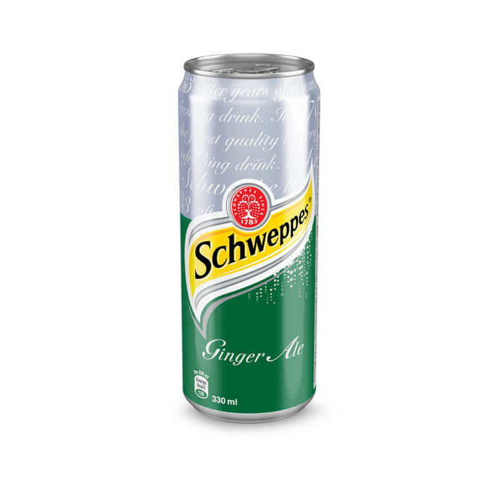 Schweppes Ginger Ale Soft Drink - 24 X 300ML