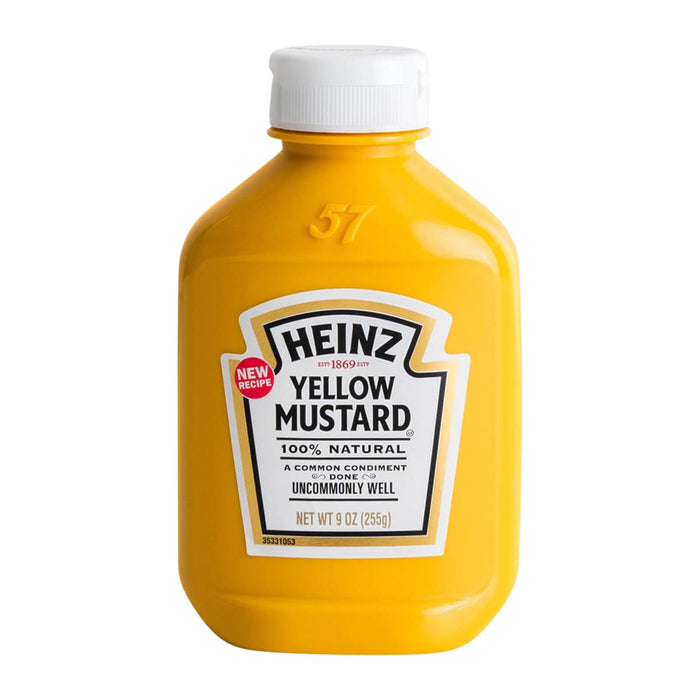 Heinz Yellow Mustard, USA - 255G