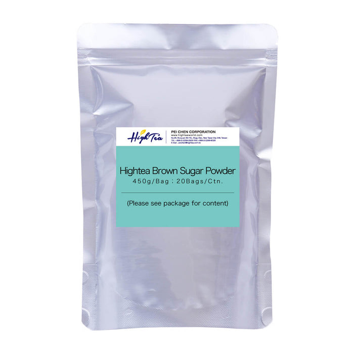 High Tea Brown Sugar Powder, Taiwan - 450G | New Arrival