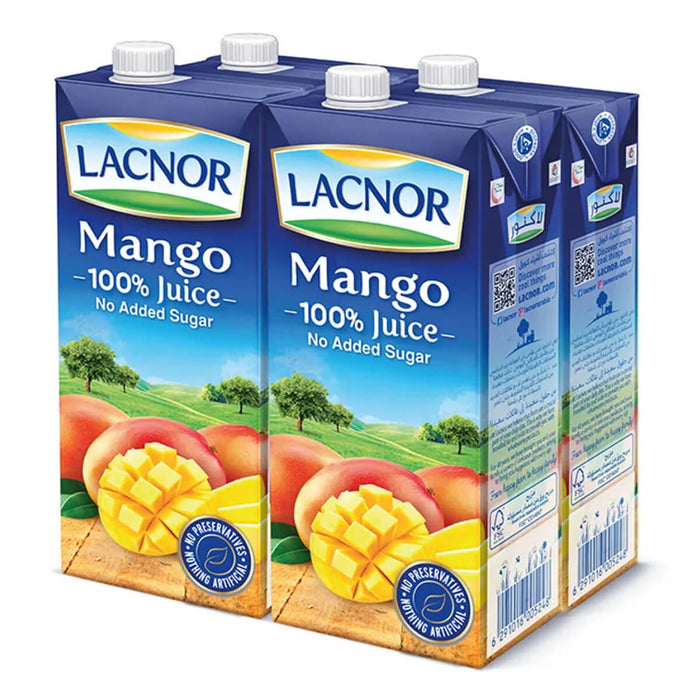 Juice Essentials Mango Lacnor - 12 X 1LTR