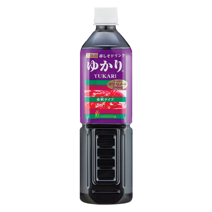 Mishima Yukari Red Shiso Drink, Japan - 900ML