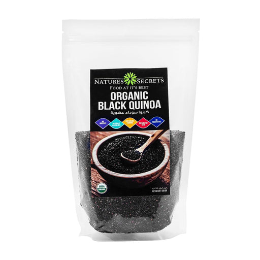 Natures Secrets Black Organic Quinoa - 500G | Addtocart Dubai UAE