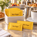 Raw Sugar sachets at a hotel beverage station