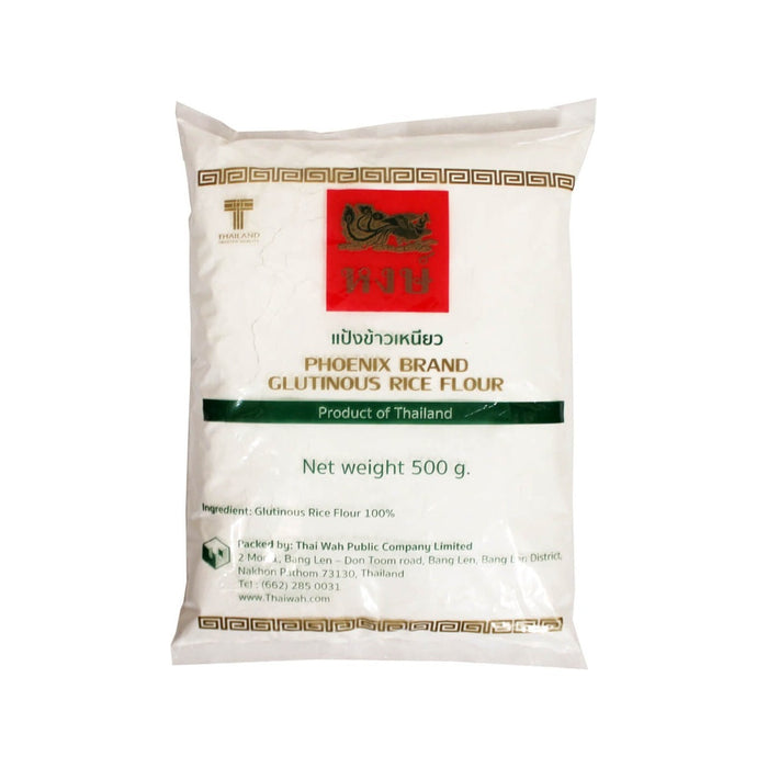 Phoenix Glutinous Rice Flour - 500G front product image on white background