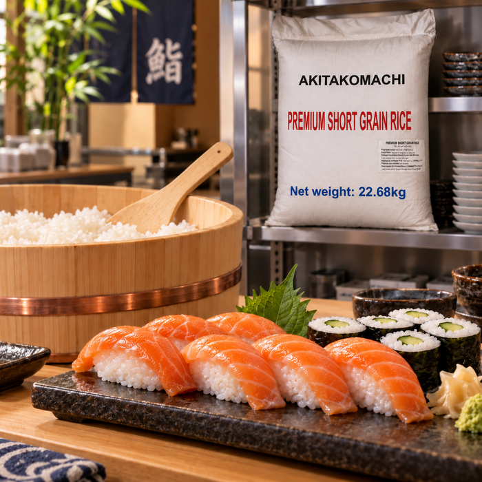 Akitakomachi short grain rice 22.68kg sushi
