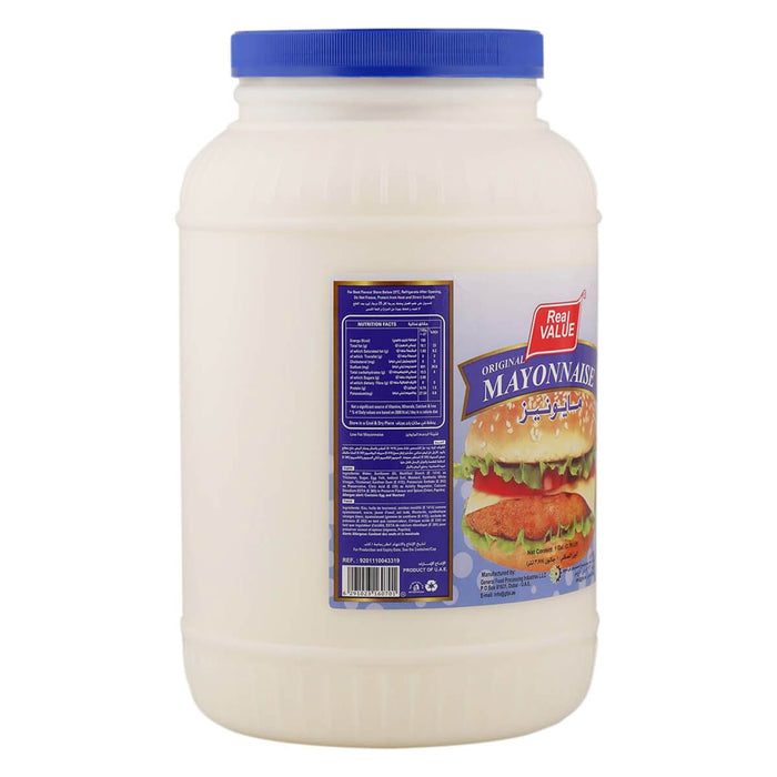 Real Value Mayonnaise Spread - 1 Gallon — additional view | Addtocart Dubai UAE