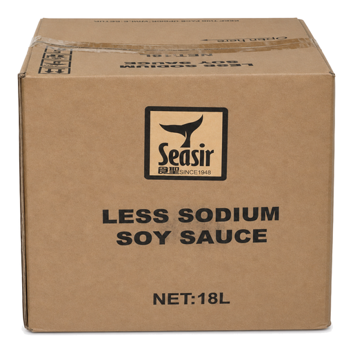 Seasir Less Salt Soy Sauce 18L front product image - SACH-253300
