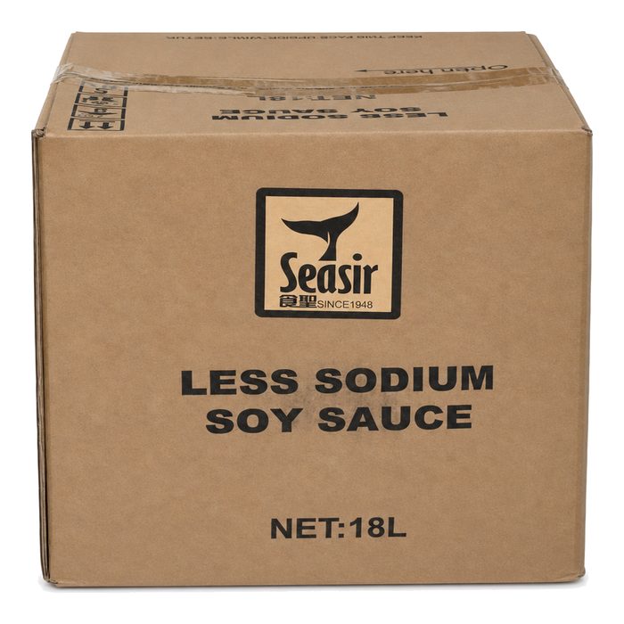 Seasir Less Salt Soy Sauce 18L front product image - SACH-253300
