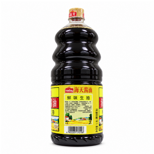 Haitian Light Soy Sauce 1.9L rear view