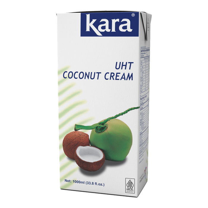 Kara UHT Coconut Cream 1LTR front pack | SKU SAUC-251068