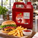 Mausam Tomato Ketchup 5kg - serving