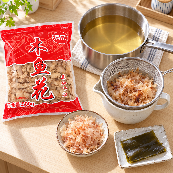 GGFT Bonito Flakes Grade A 500G with kombu for dashi — additional view | Addtocart Dubai UAE