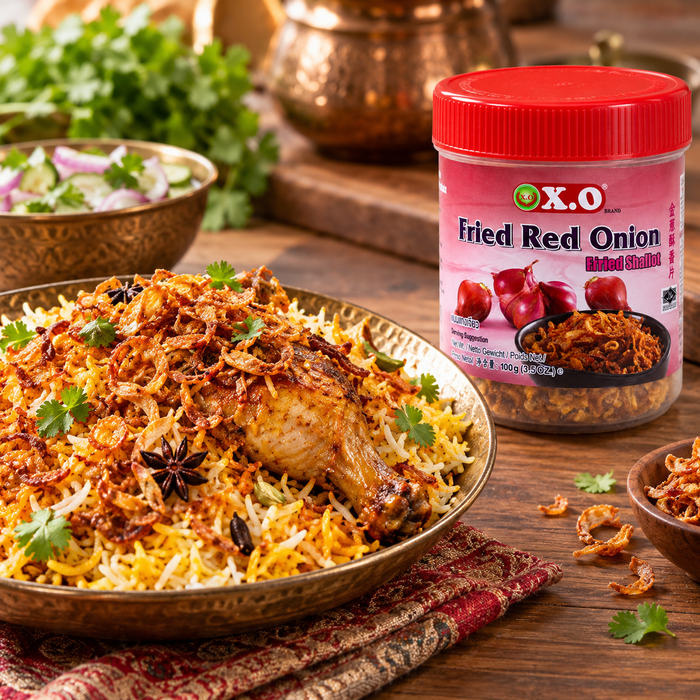 XO Fried Onion - 100G - serving suggestion 04