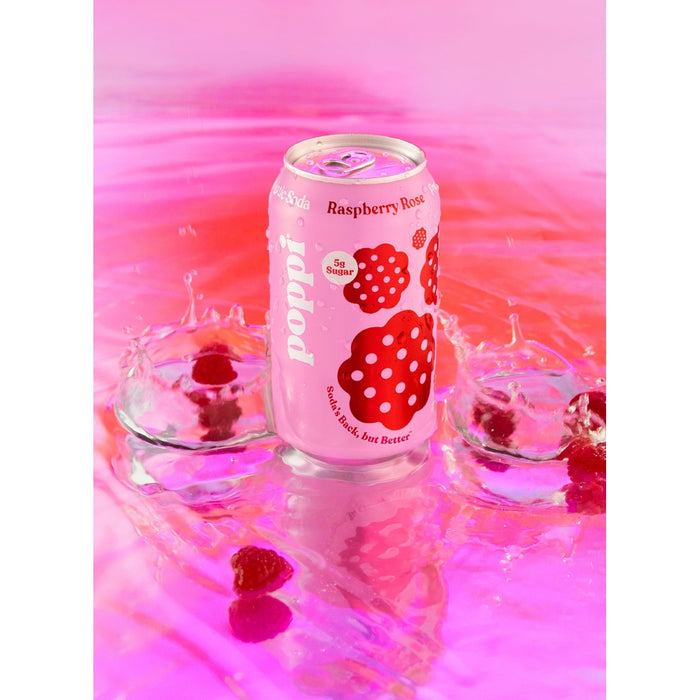 Poppi Raspberry Rose official dynamic product image | SKU SUPL-745176
