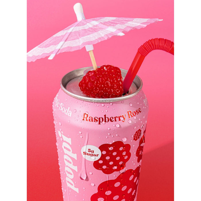 Poppi Raspberry Rose official lifestyle image | SKU SUPL-745176