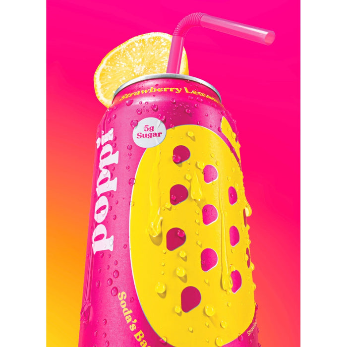 Poppi Strawberry Lemon official dynamic product image | SKU SUPL-745177