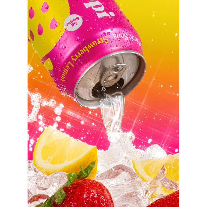 Poppi Strawberry Lemon official lifestyle image | SKU SUPL-745177