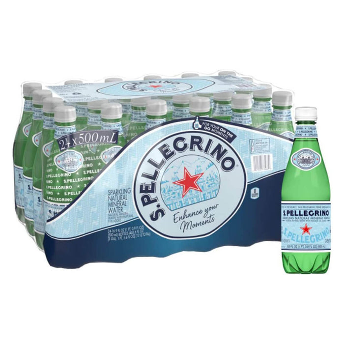 San Pellegrino Sparkling Water, Italy - 500ML | Addtocart Dubai UAE
