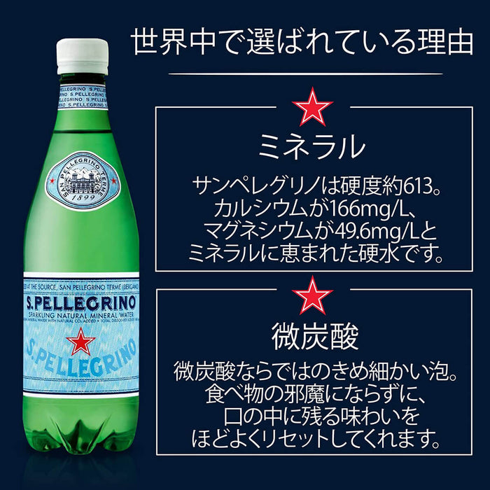 San Pellegrino Sparkling Water, Italy - 500ML — additional view | Addtocart Dubai UAE