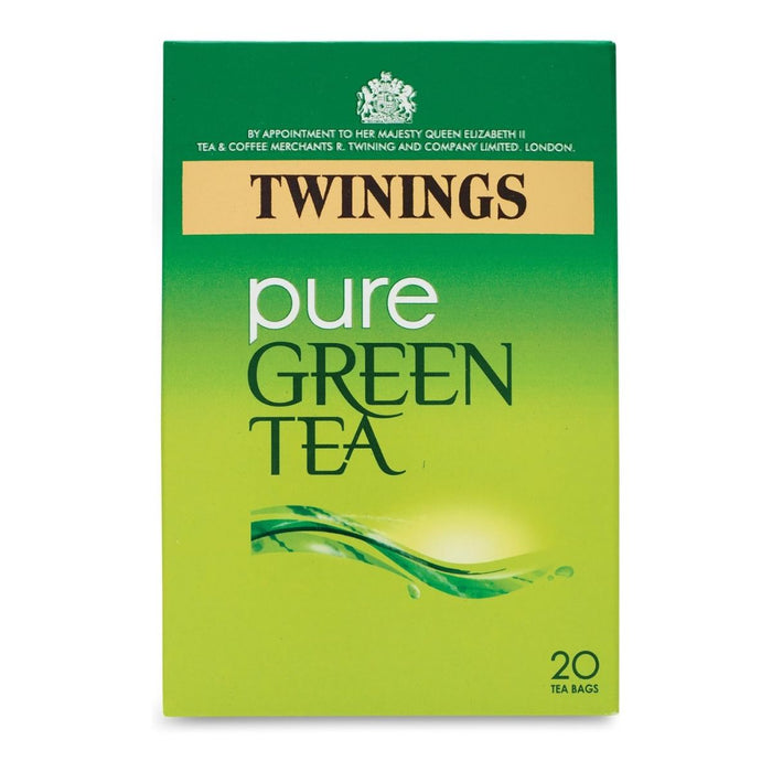Twinings Pure Green Tea, Tea Bags - 1 Pack of 20 Tea Bags