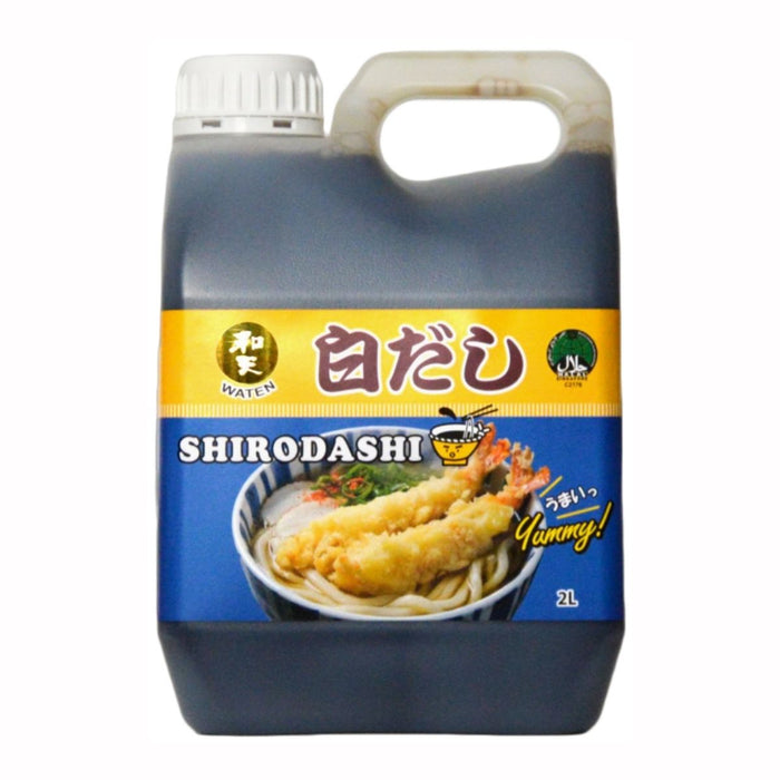Waten Hinode Shirodashi Sauce, Halal Certified, Singapore - 2LTR