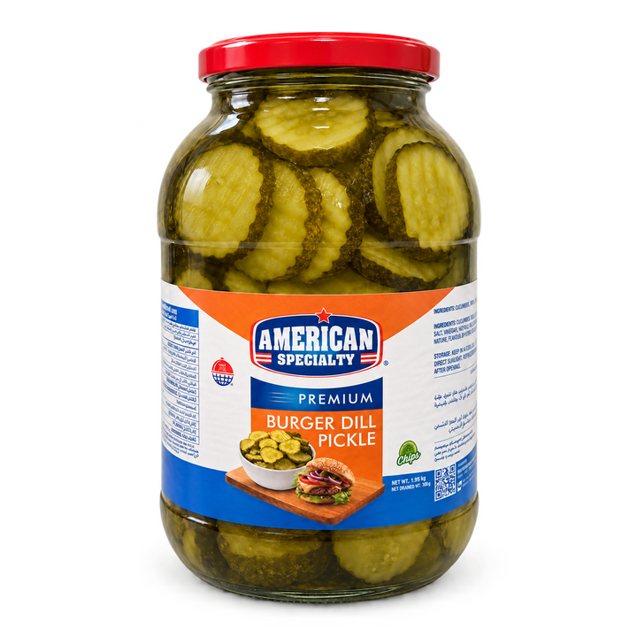 American Specialty Burger Dill Chips - 1.95KG | Addtocart Dubai UAE