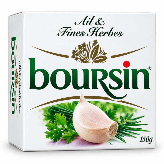 Boursin Garlic & Herbs Cheese - 150G | Addtocart Dubai UAE