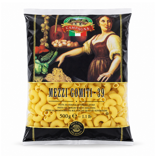 Campagna Mezzi Gomiti #39 Elbow Macaroni, Italy - 500G – front product view