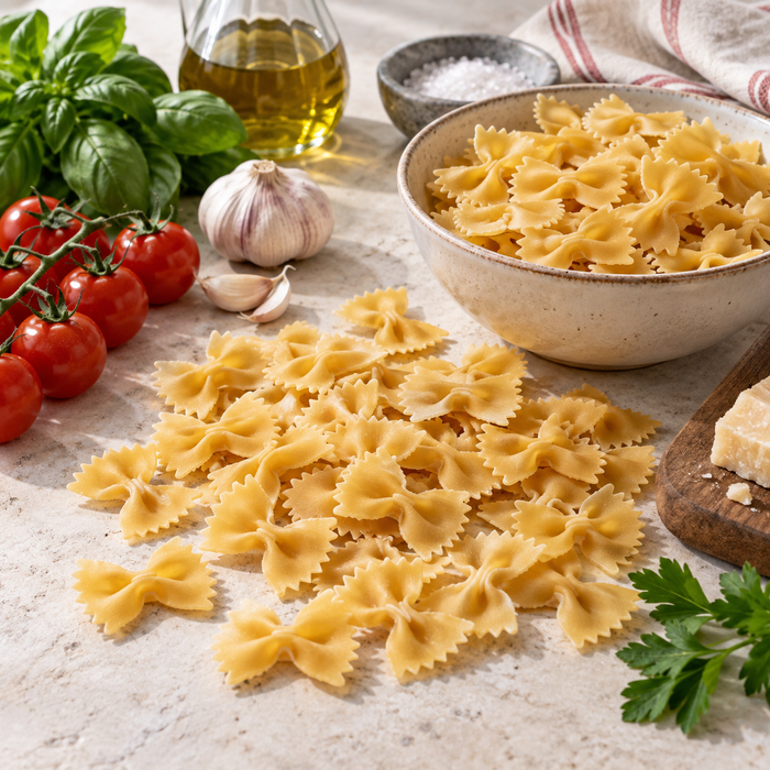 Campagna Farfalle #82, Italy - 500G – preparation suggestion