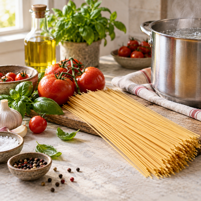 Campagna Spaghetti #4, Italy - 500G – preparation suggestion