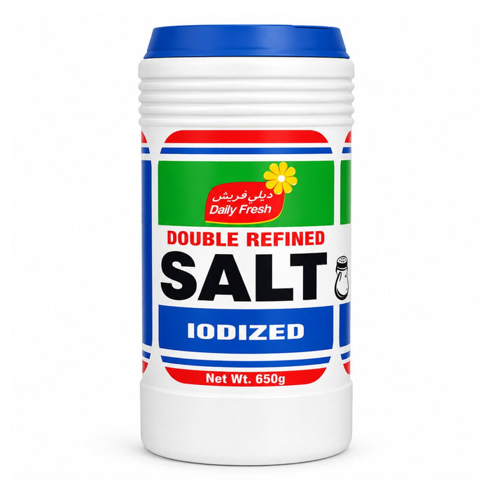 Daily Fresh Double Refined Salt - 650G | Addtocart Dubai UAE